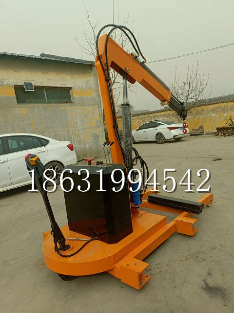 竹塘乡自卸车厢随车吊 自制轮式四不像起重机 四驱平板吊 5吨 贵盛